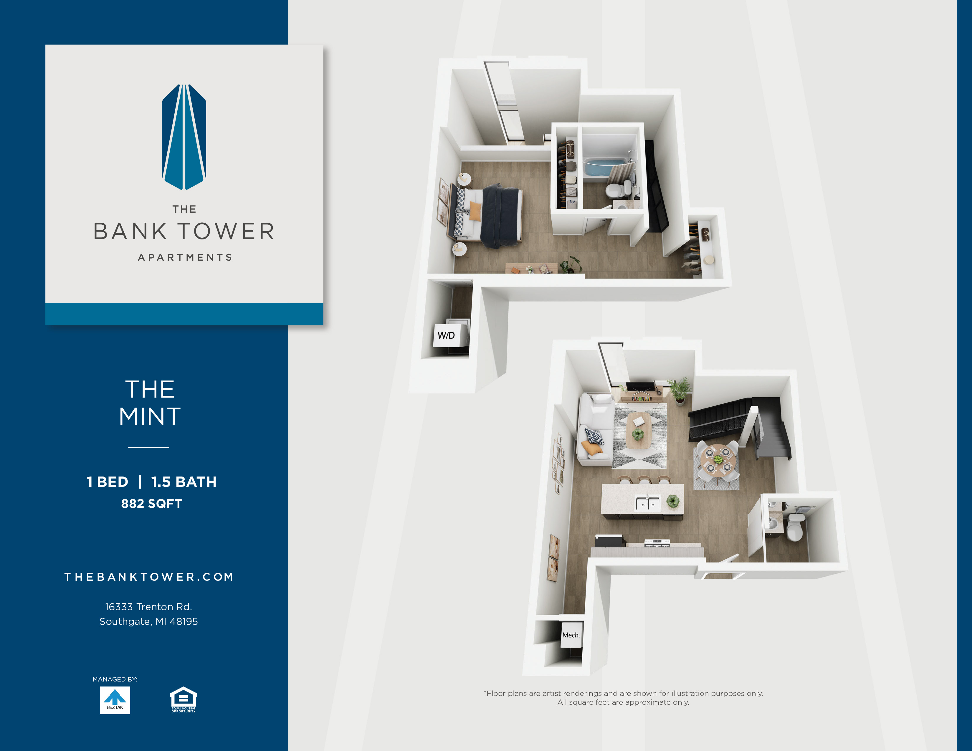 The Mint floor plan
